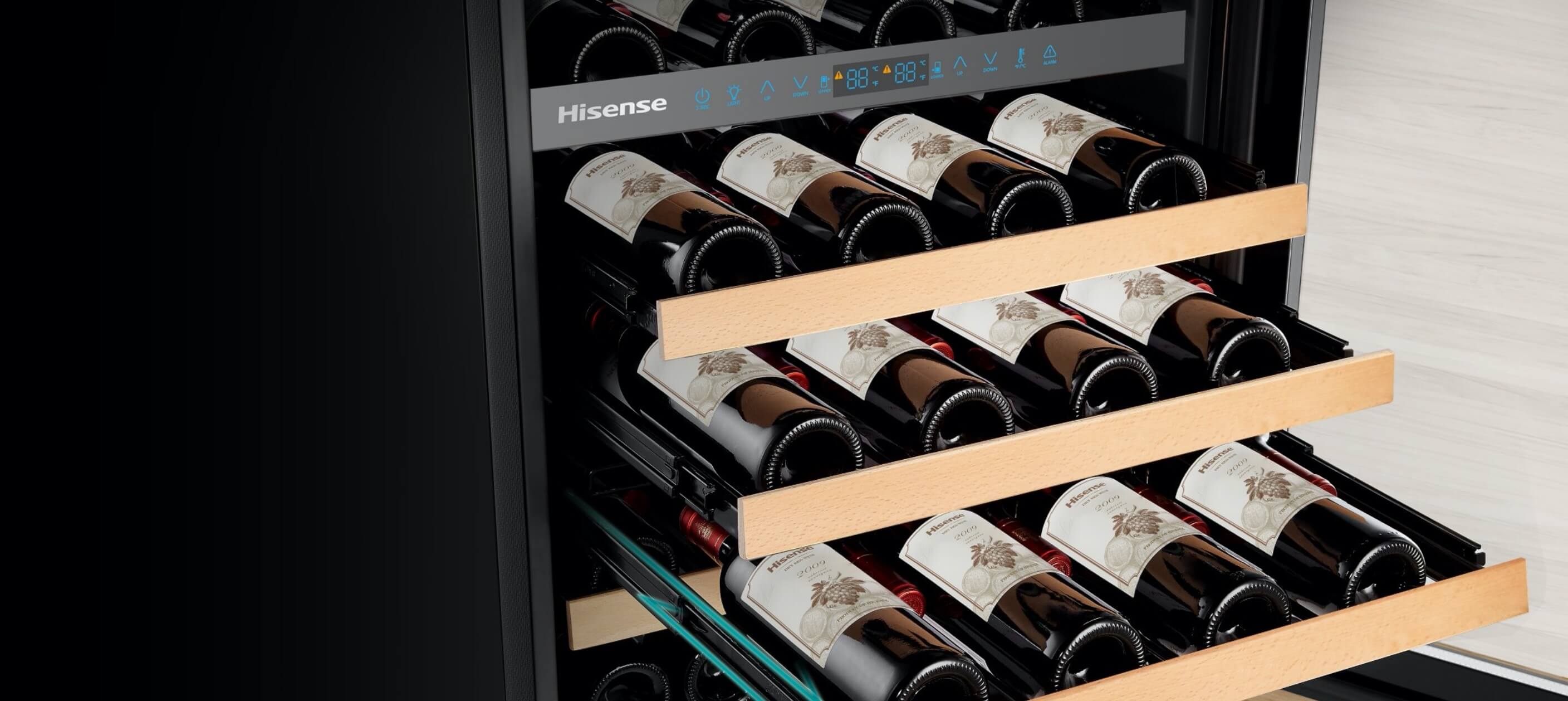 Hisense Wine Cabinet Soft Close Shelf