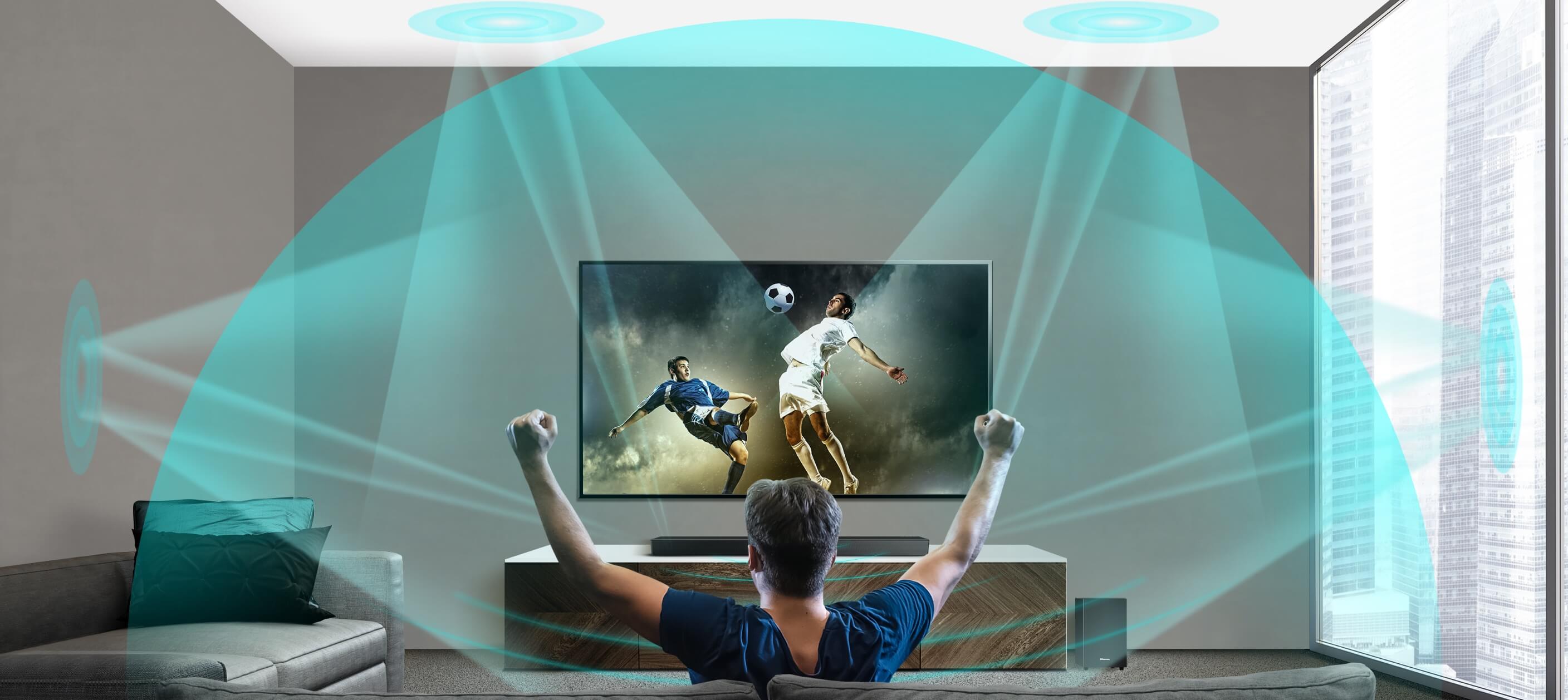 Hisense Soundbar Feel Every Dimension